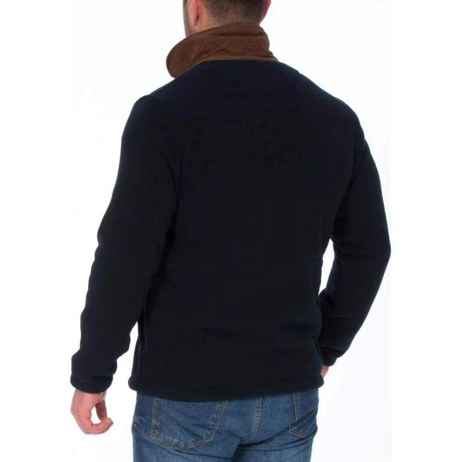 Alan Paine Mens Aylsham Fleece Jacket AYLGJKT - Dark Navy